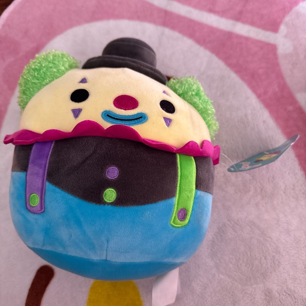Colorful Clown Plush Toy